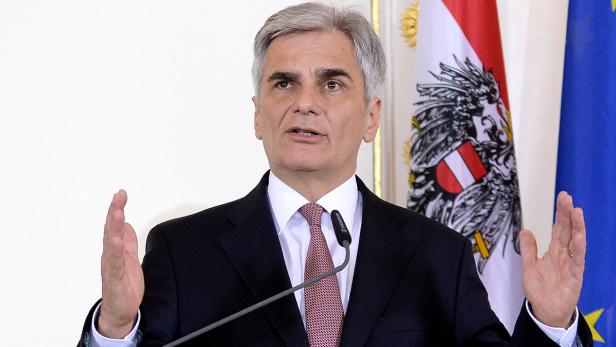 Faymann: &quot;Mehr Mittel für Sicherheit, Integration und Entwicklungshilfe.&quot;