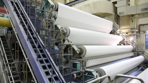 Die jährliche Papierproduktion in Österreich beträgt rund fünf Tonnen