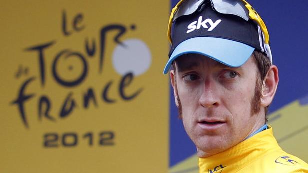 Bradley Wiggins bei der Tour de France 2012.