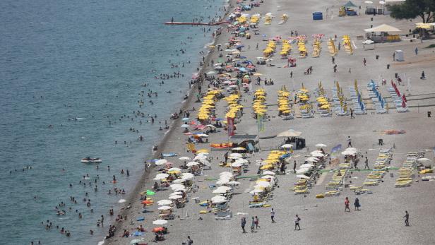 Strand bei Antalya.