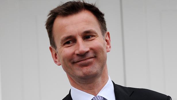 Porträt des britischen Politikers Jeremy Hunt.