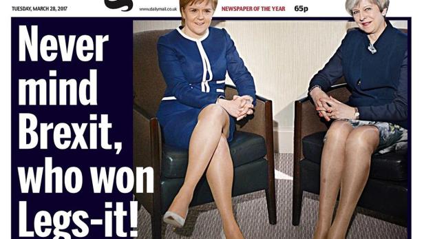 Titelseite der Daily Mail als "sexistisch" kritisiert