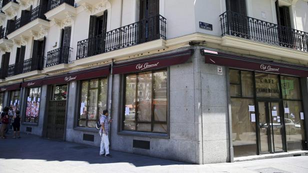 Ältestes Cafe von Madrid wiedereröffnet