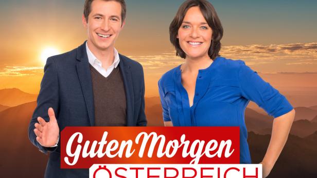 Eva Pölzl und Lukas Schweighofer wünschen &quot;Guten Morgen Österreich&quot;