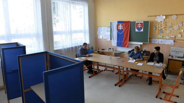 Abstimmung in der Slowakei