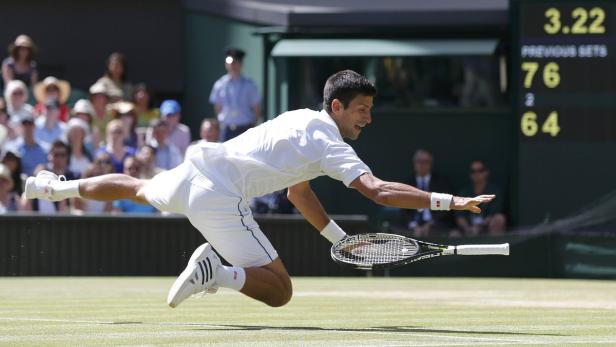 Djokovic zog souverän ins Wimbledon-Endspiel. Die Nummer eins trifft am Sonntag auf die Nummer zwei.