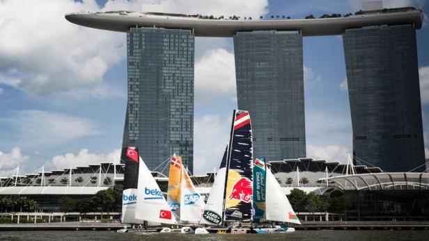 Roman Hagara, Hans Peter Steinacher, Singapur, Seg…