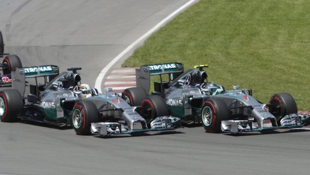 Die Formel-1-Welt blickte auch beim Großen Preis von Kanada vor allem auf das stallinterne Duell zwischen Lewis Hamilton und Nico Rosberg.