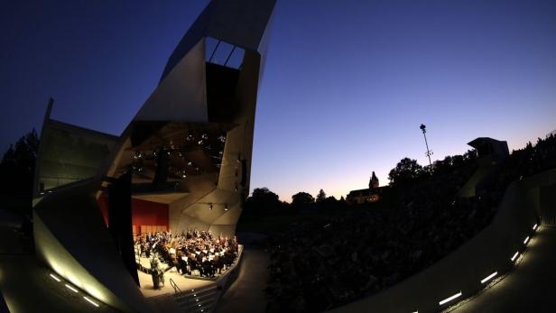 (c) by Dieter Nagl 2013 - The Royal Conertgebouw Orchestra under Daniele Gatti performs in Grafenegg, Austria on September 5, 2013