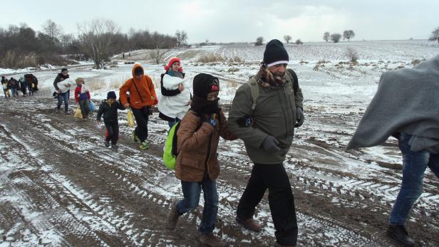 Der Weg über die Balkanroute wird für Flüchtlinge immer schwieriger.