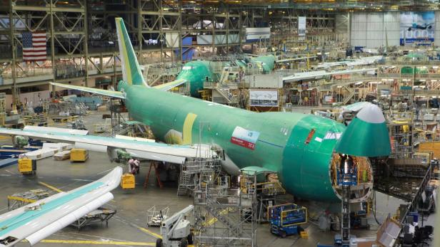 Von der Boeing 747-8 werden derzeit nur 15 Stück pro Jahr gefertigt.
