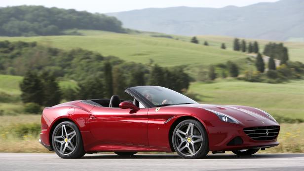 Erste Ausfahrt mit dem Ferrari California T