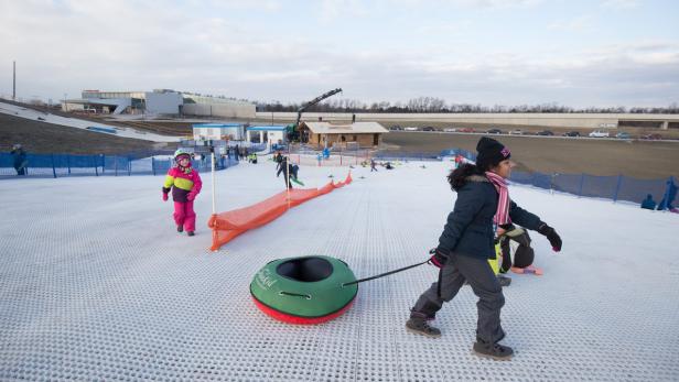 Schneeerlebniswelt Seestadt