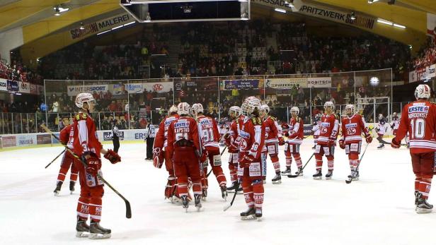 Nach dem 0:4 gegen Innsbruck liegt der KAC nicht mehr auf einem Play-off-Platz