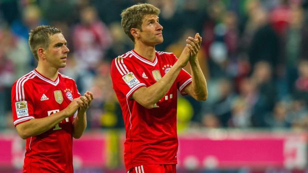 Philipp Lahm und Thomas Müller bleiben Münchner.