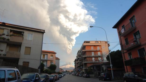 Sizilien: Angst vor Ätna-Ausbruch