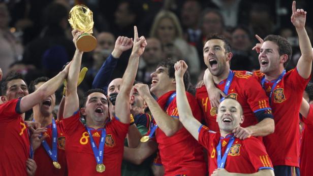 2010 durften sich Xavi und Co. über eine satte WM-Prämie freuen.