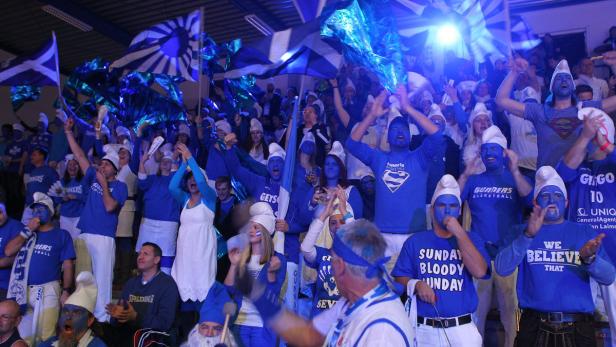 Die Fans der Oberwart Gunners gaben alles und wurden mit dem Cupsieg belohnt.