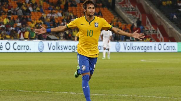 Brasiliens Neymar gibt sich kämpferisch.