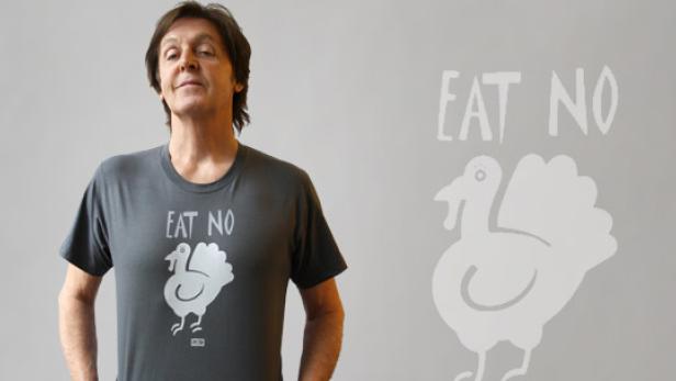 Paul McCartney fordert Thanksgiving ohne Truthahn