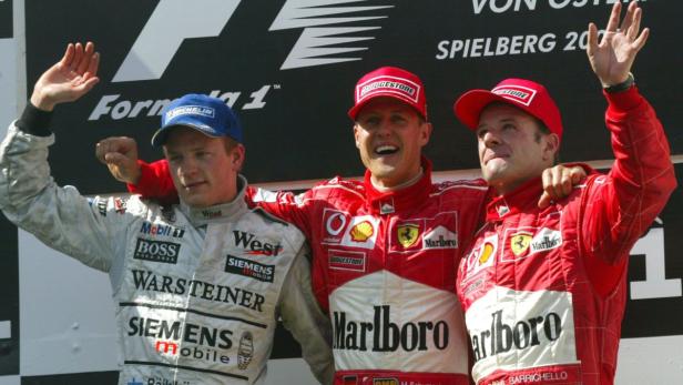 Kimi Räikkönen musste sich 2003 nur Michael Schuhmacher geschlagen geben.
