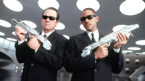 Die &quot;MiB&quot;-Sonnenbrillen heißen Ray-Ban Predator 2. Nach dem ersten Teil des Films verdreifachte sich der Verkauf von 1,6 Millionen auf 5 Millionen Stück.