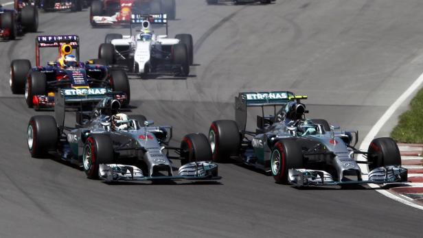 Das neue Kühlaggregat machte Hamilton und Rosberg in Montreal einen Strich durch die Rechnung.