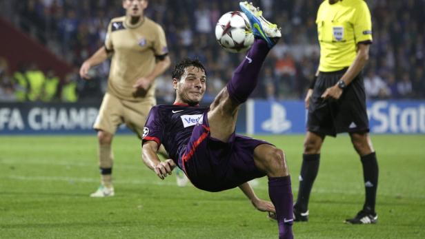 Schwerarbeiter: Austria-Stürmer Philipp Hosiner ist vorerst in der Meisterschaft und in der Gruppenphase der Champions League gesetzt.