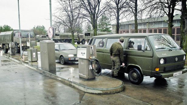 Aus für das Tanken in der Kaserne: Künftig sollen die Soldaten zivile Tankstellen ansteuern