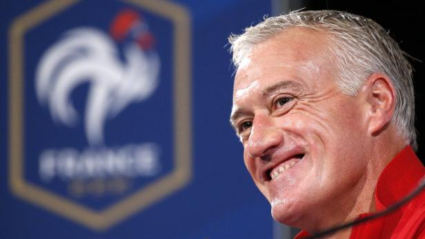 Didier Deschamps, Trainer der französischen Nationalmannschaft, lächelt.
