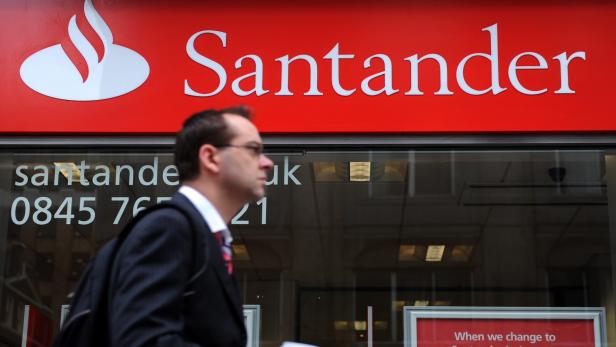Spanische Bank Santander mit zweistelligem Milliardenverlust