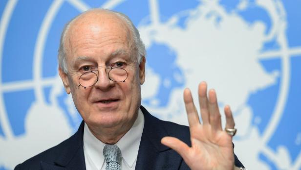 Staffan De Mistura, UN-Sonderbeauftragter für Syrien.