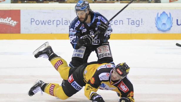 Debütant Magowan (unten) erzielte mit seinem ersten Torschuss für die Capitals das 1:0.