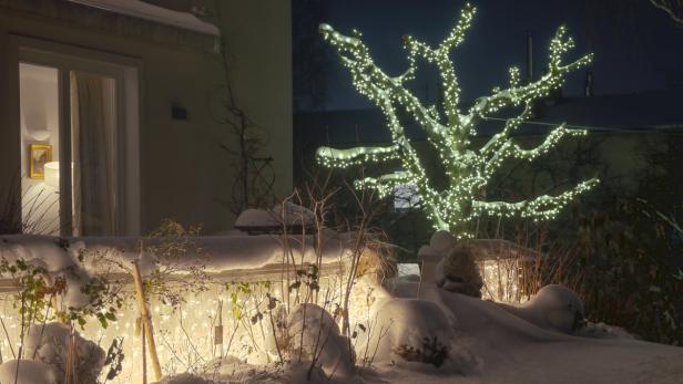 Lichterglanz für Garten und Fassade