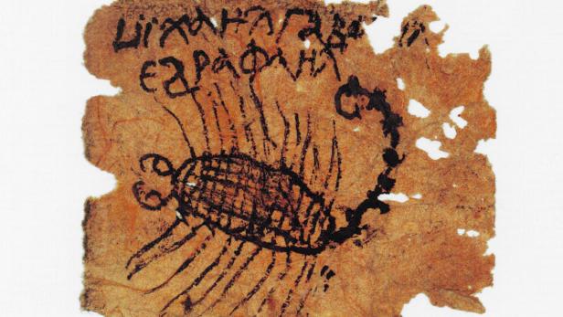 Das Amulett, das aus dem 10. bis 11. Jahrhundert stammt, sollte seinen einen Besitzer vor Stichen von Skorpionen schützen