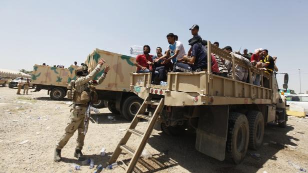 Freiwillige für die irakische Armee