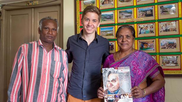 Fotografische Impressionen vom Besuch des Projektes in Indien