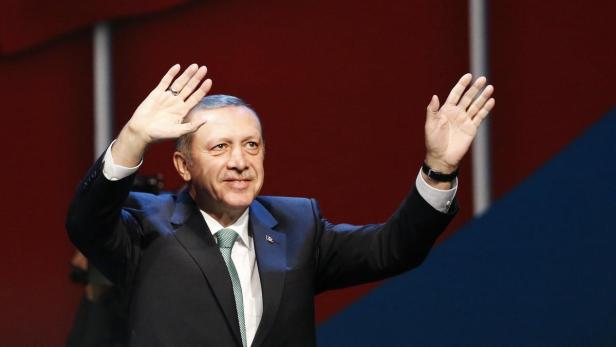 Erdogan bei seinem Köln-Besuch am 24. Mai 2014.