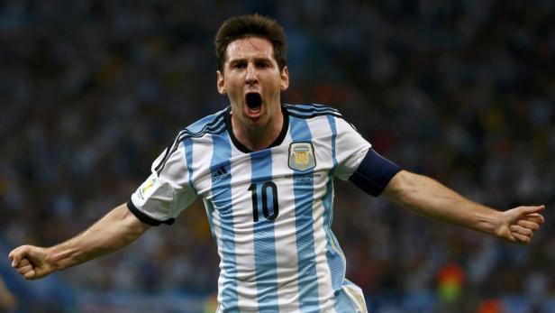 Der Superstar: Lionel Messi, unauffällig, aber Entscheidungsträger.