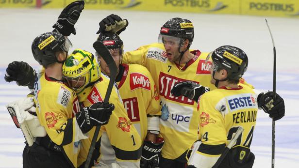 Die Vienna Capitals nehmen wieder den Platz an der Sonne ein.