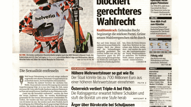 Ted Ligety und Marcel Hirscher bei der Ski-WM in Beaver Creek.