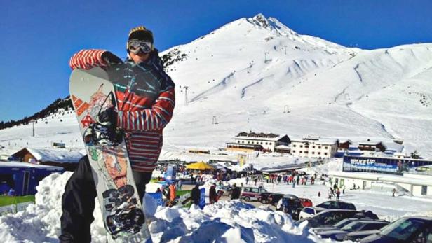 Nachwuchsreporter trifft Snowboard-Vizeweltmeister