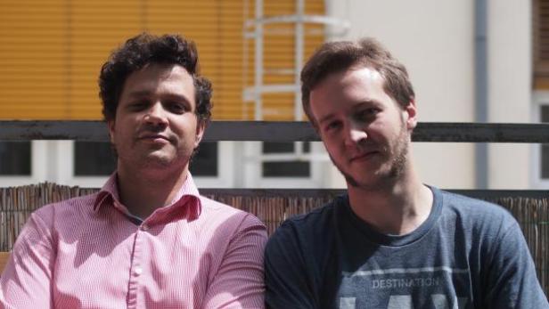 SchnellingerMarcel_KaindlGeorg_1GFAlice-I.jpg Marc Schnellinger und Georg Kaindl, zwei führende Köpfe von Alice Interactive und von PageStrip. (c: alice i)