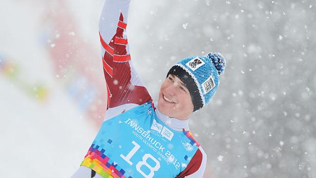 Graf holte bei Jugend-Olympia Slalom-Bronze