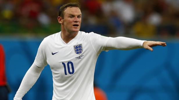 Wayne Rooney hadert mit seinen Leistungen bei WM-Endrunden.