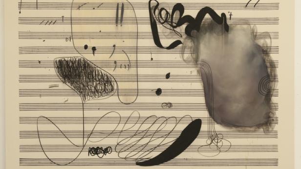 2015 Kohle auf Leinwand 200 x 300 cm