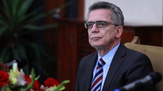 Thomas de Maiziere in Kabul.