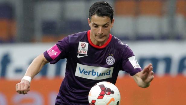 Fussball, Austria - WAC Hosiner könnte schon bald in Frankreich auf Torejagd gehen.