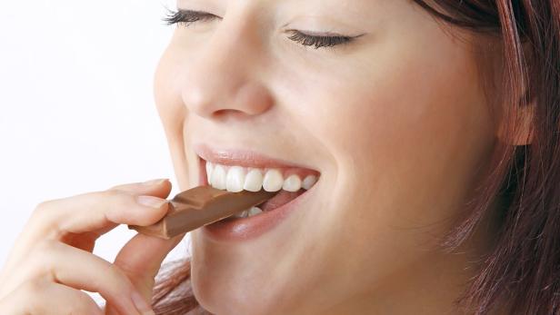 Dunkle Schokolade gut in der Schwangerschaft