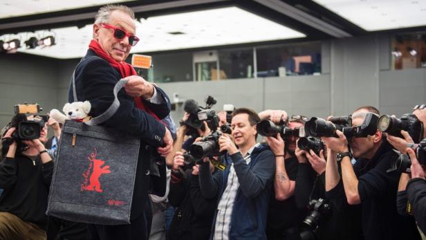 Berlinale-Boss Dieter Kosslick bei der Pressekonferenz